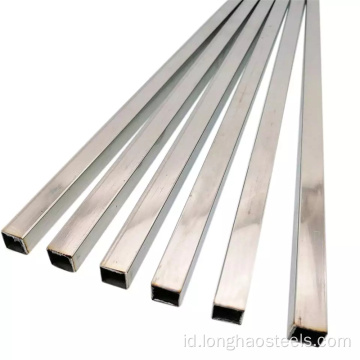 304 316 316L Tabung persegi stainless steel